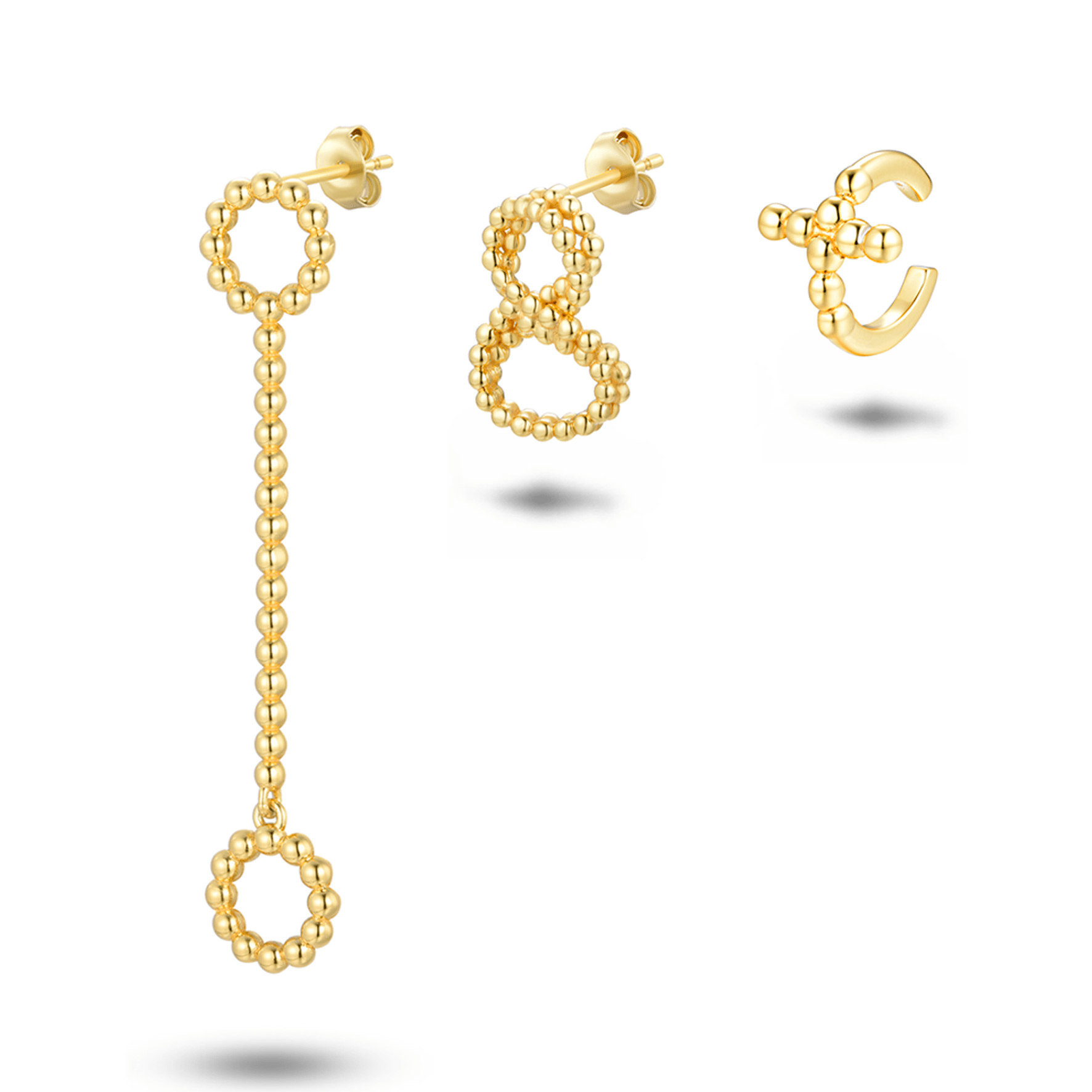 Composition de boucles d'oreilles Di Giorgio Spirit - Maison Di Giorgio