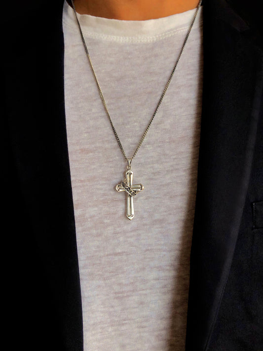 Collier en Argent 925 oxydé - Maison Di Giorgio