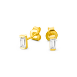 Gold earrings by Di Giorgio